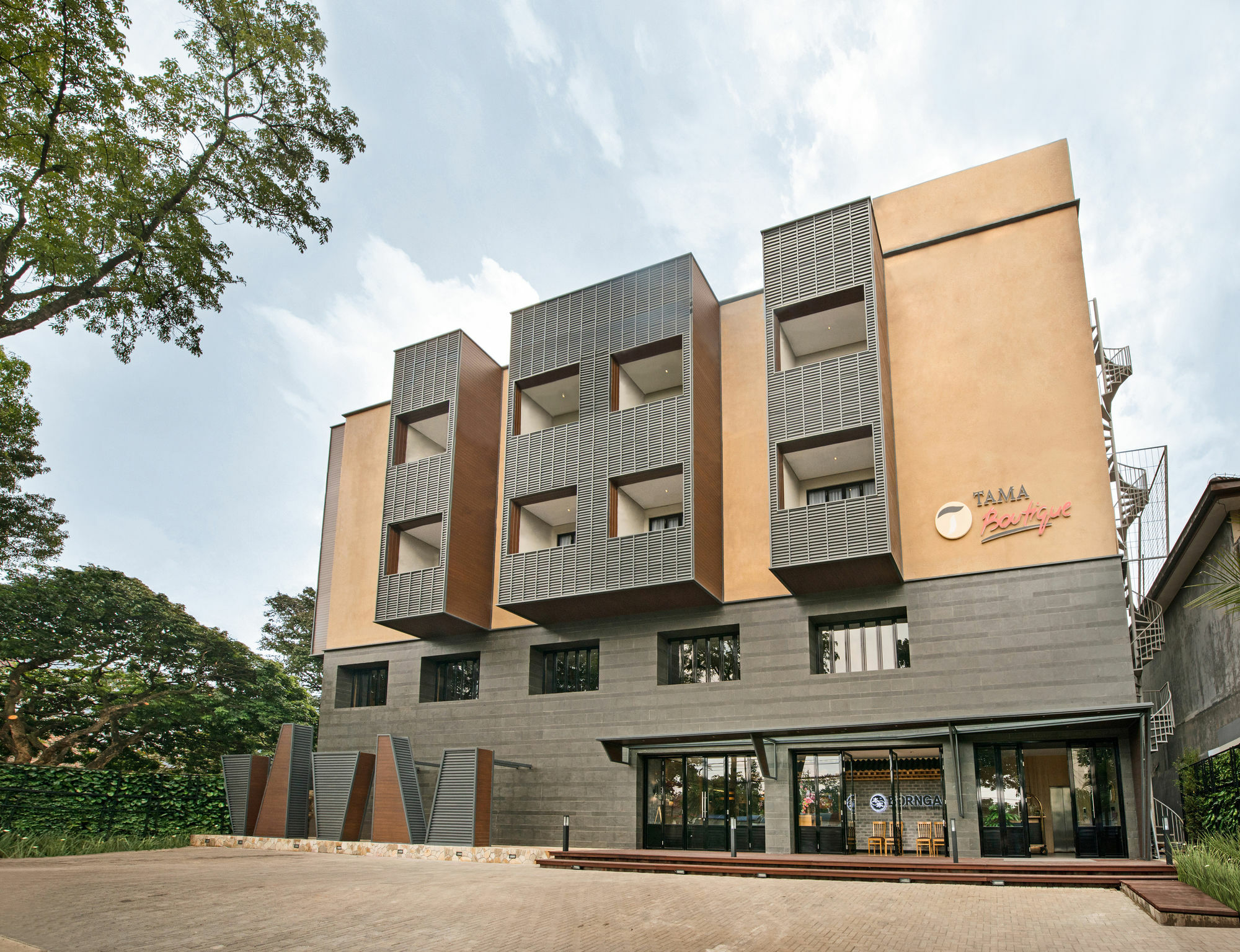Tama Boutique Hotel Bandung Exterior foto